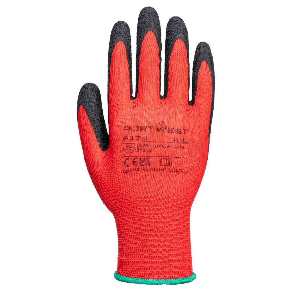 Portwest Flex Grip Latex Gloves Honey Brothers