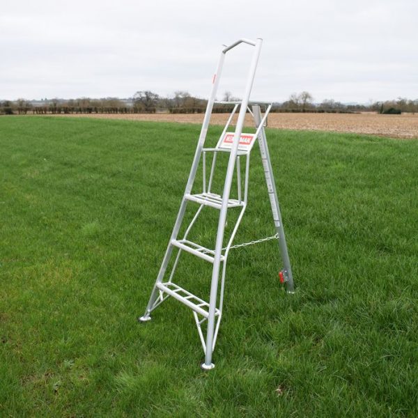 6ft rear adjustable henchman ladder