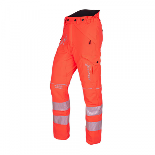 Arbortec Breatheflex Type A Chainsaw Trousers - Hi-Viz Orange