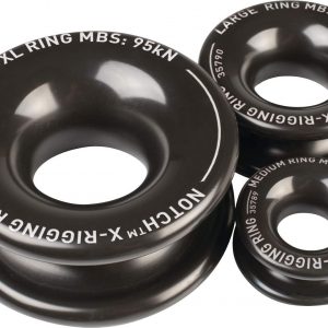 Notch Hard Coated X-Rigging Rings