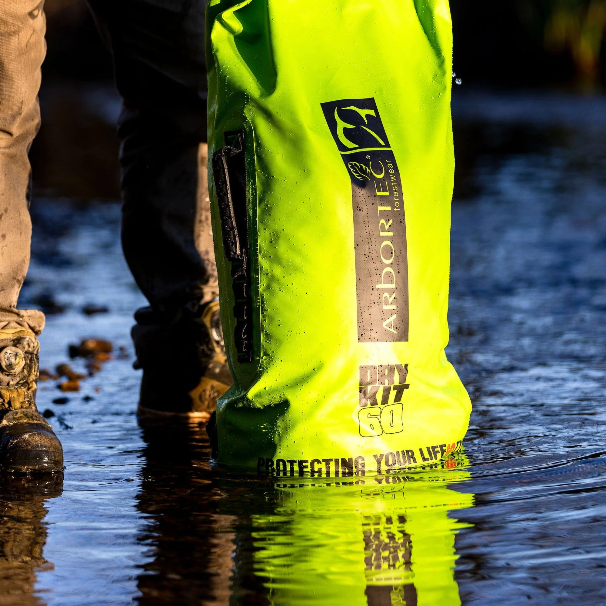 Arbortec Viper 60 Litre Tube Bag - Lime - Image 6