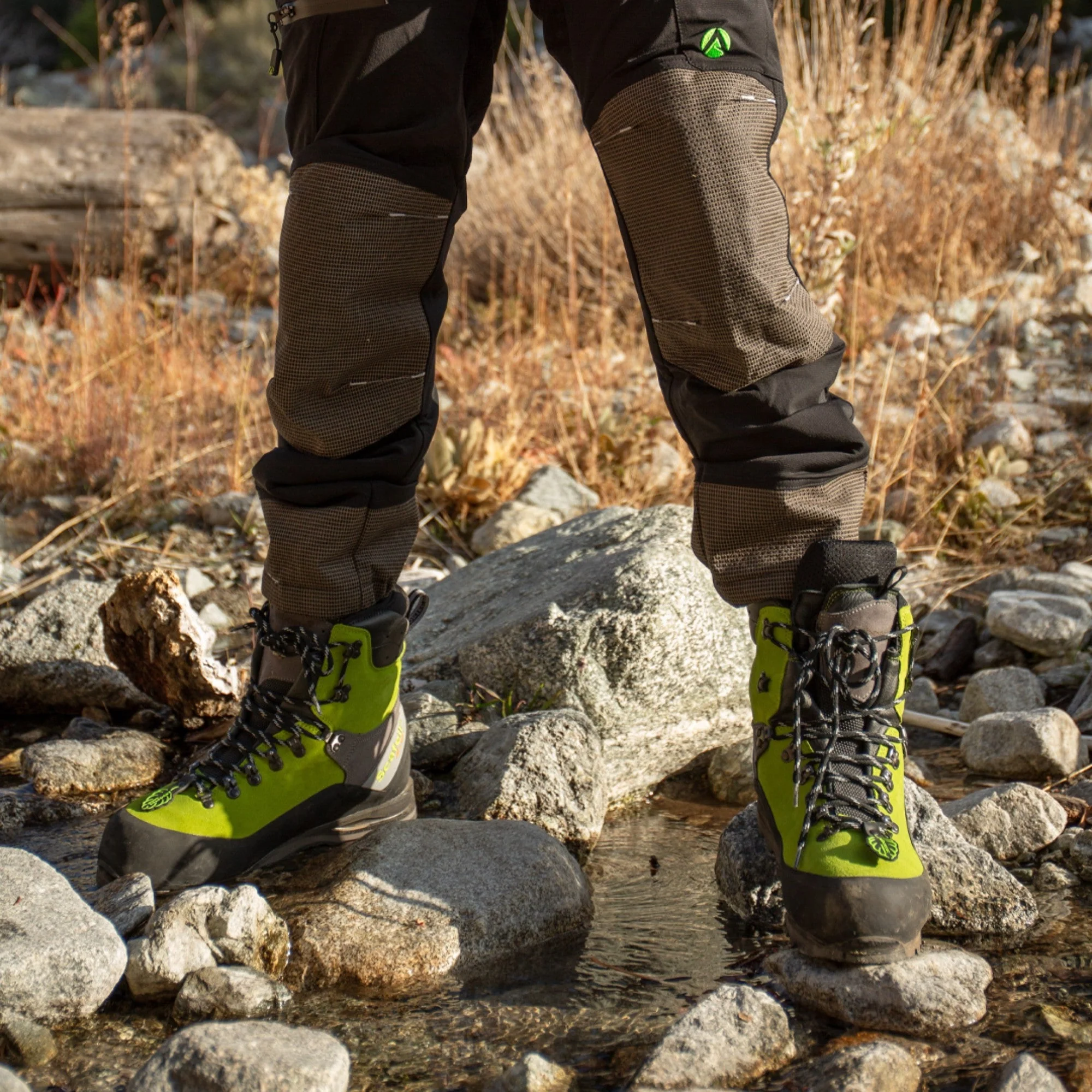 Arbortec Scafell Lite Chainsaw Boots - Lime - Image 12