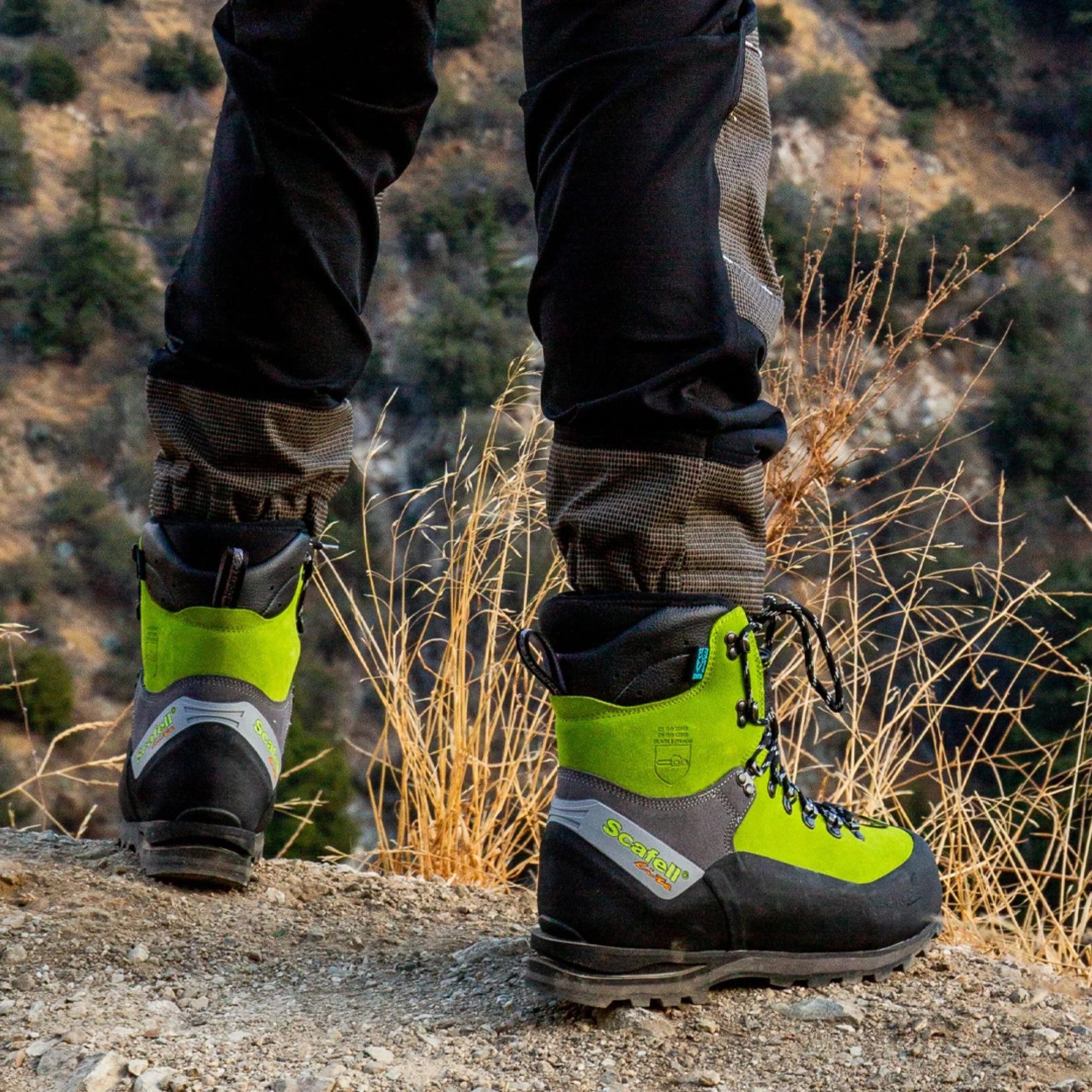 Arbortec Scafell Lite Chainsaw Boots - Lime - Image 11