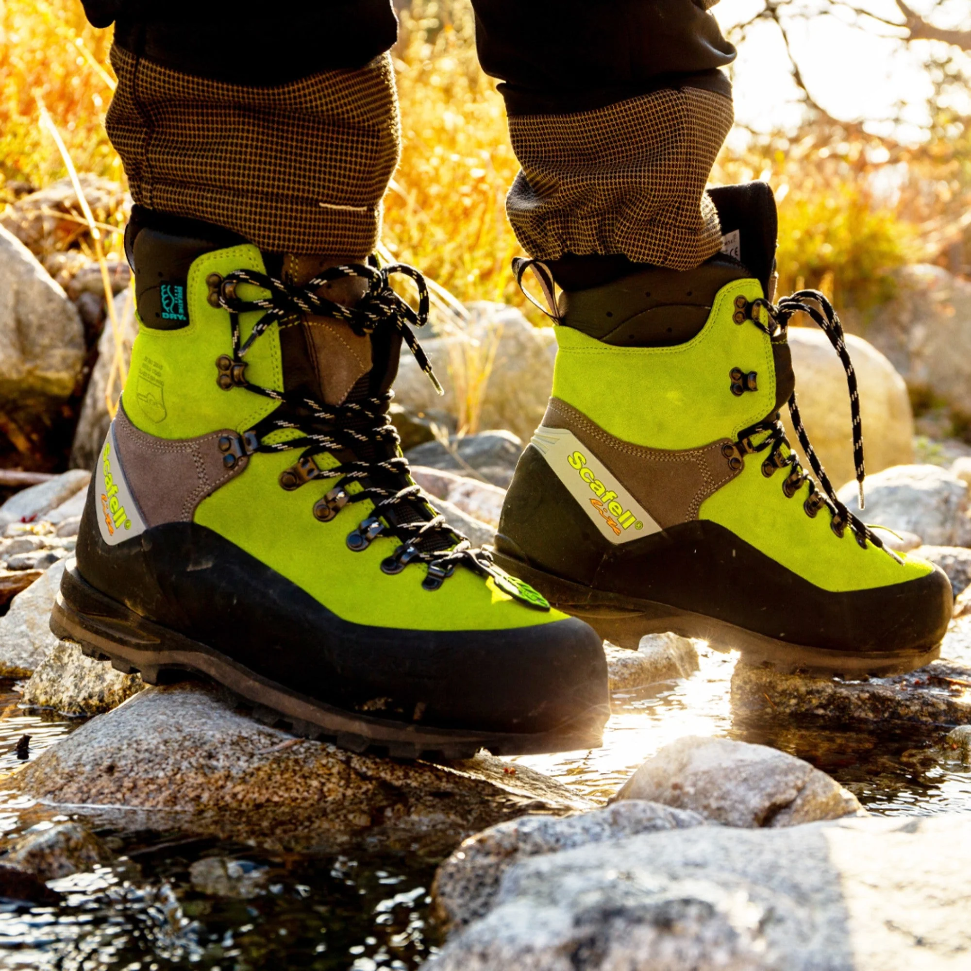 Arbortec Scafell Lite Chainsaw Boots - Lime - Image 9