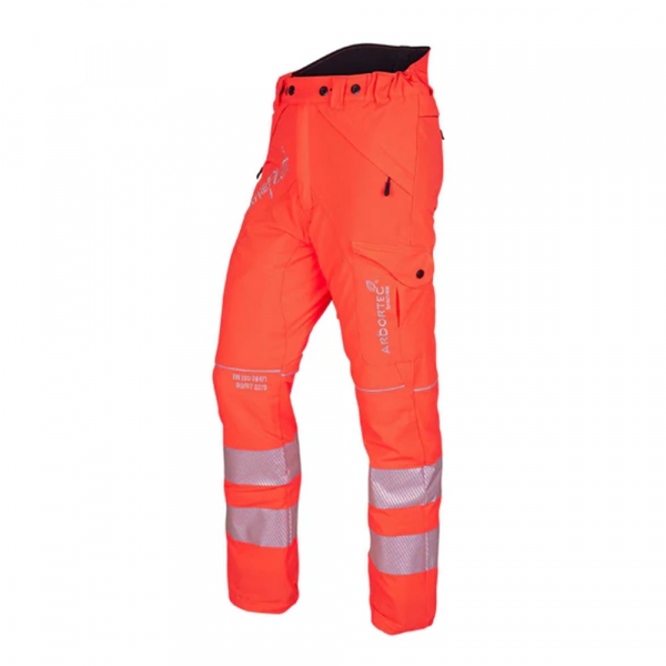 Arbortec Breatheflex Type C Chainsaw Trousers - Hi-Viz Orange