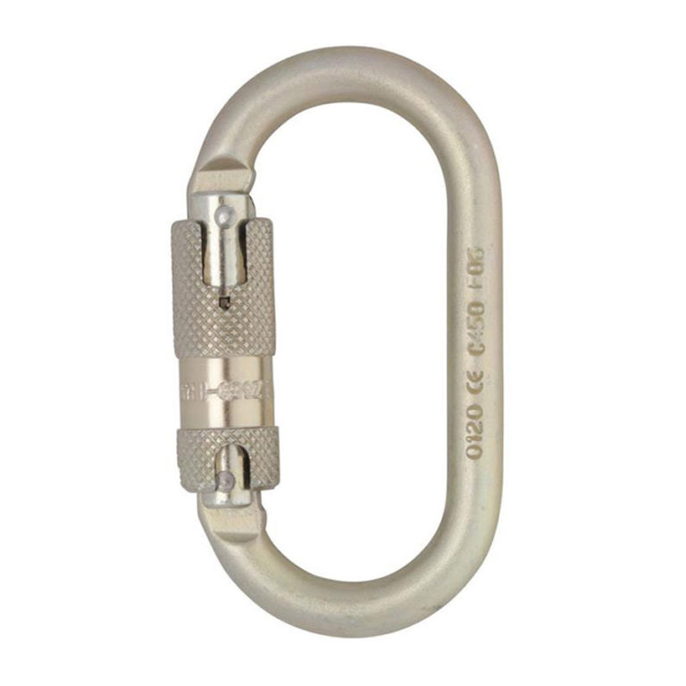 DMM Oval Steel 3 Way Locksafe Carabiner - Honey Brothers