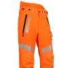 Stein Sentinel Type C Chainsaw Trousers - Hi-Viz Orange - Image 4