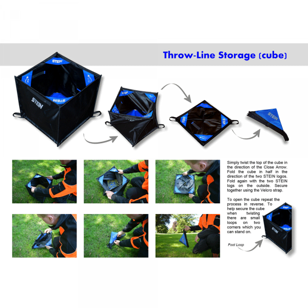 Stein Throwline Folding Cube Info