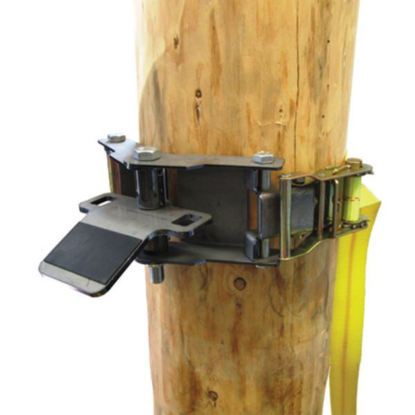 Portable Winch Hitch Plate Winch Anchor ON TREE