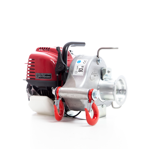 Portable Winch Petrol Winch with a 700kg hooks