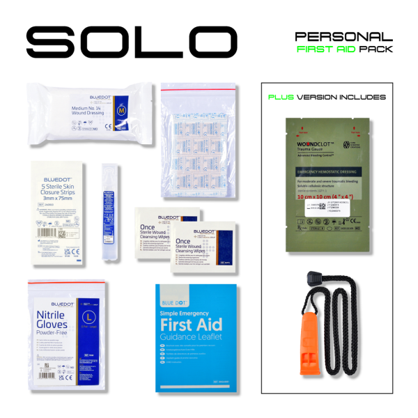 Stein Solo - Personal First Aid Pack info