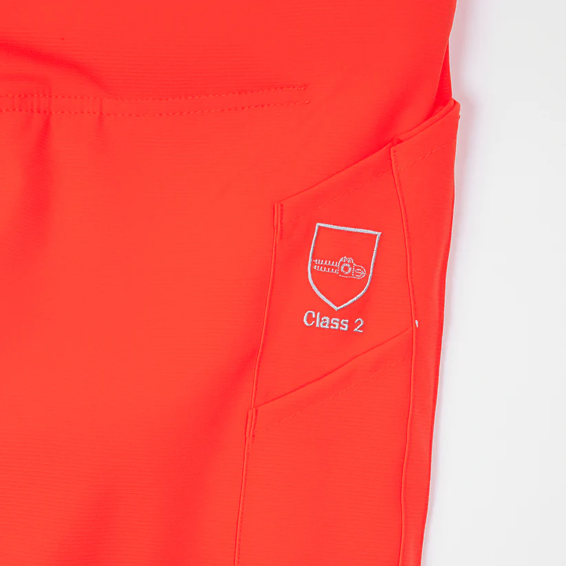 Arbortec Breatheflex Type C Chainsaw Trousers - Hi Viz Orange – Class 2 - Image 8