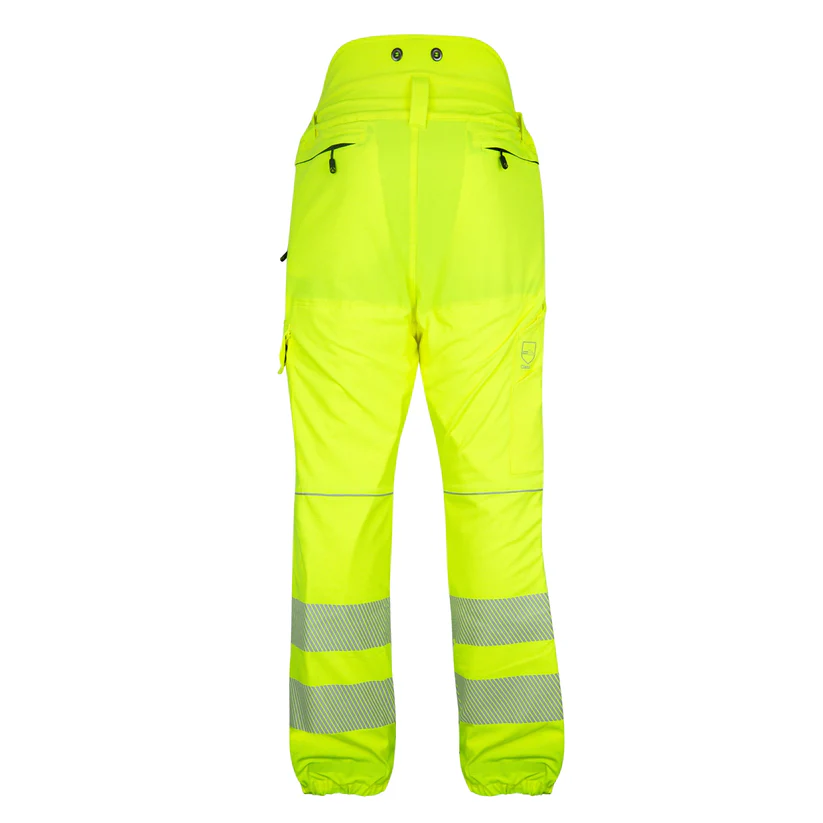 Arbortec Breatheflex Type C Chainsaw Trousers - Hi Viz Yellow - Image 5