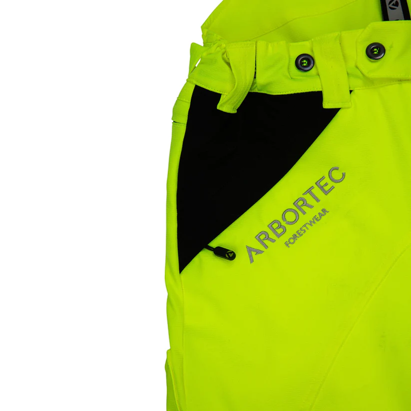 Arbortec Breatheflex Type C Chainsaw Trousers - Hi Viz Yellow - Image 9