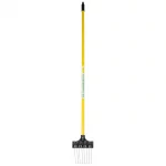 Groundskeeper II 6" Rake with 55" Handle