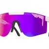Pit Viper "The LA Brights" Polarized Double Wide Pink Revo - Image 4