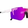 Pit Viper "The LA Brights" Polarized Double Wide Pink Revo - Image 2