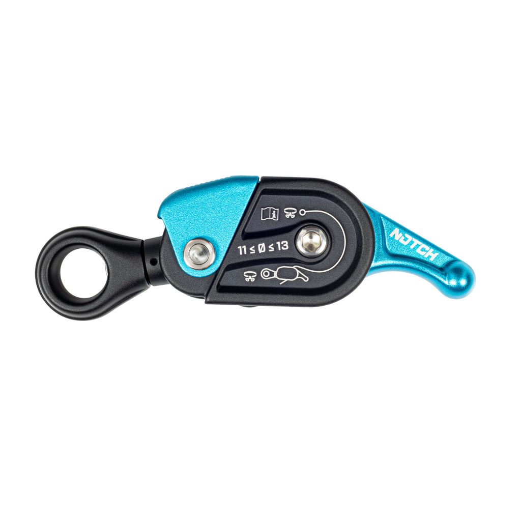 Notch Glide Rope Grab Teal Honey Brothers