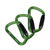 Notch D Aluminium 3 Way Carabiner - 3 Pack
