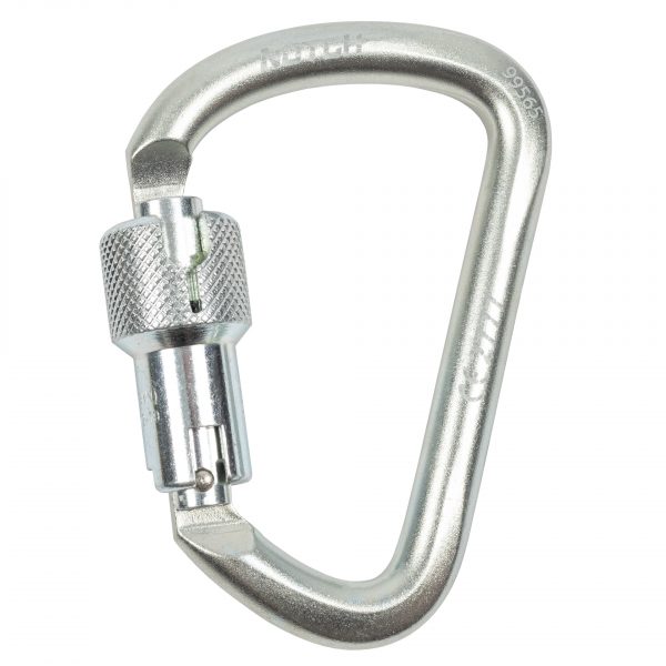 D Steel Carabiner front