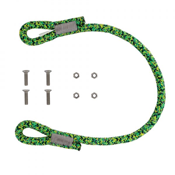 DMM Kinisi Harness Spare Rope Bridge 2 x Eye Light Green