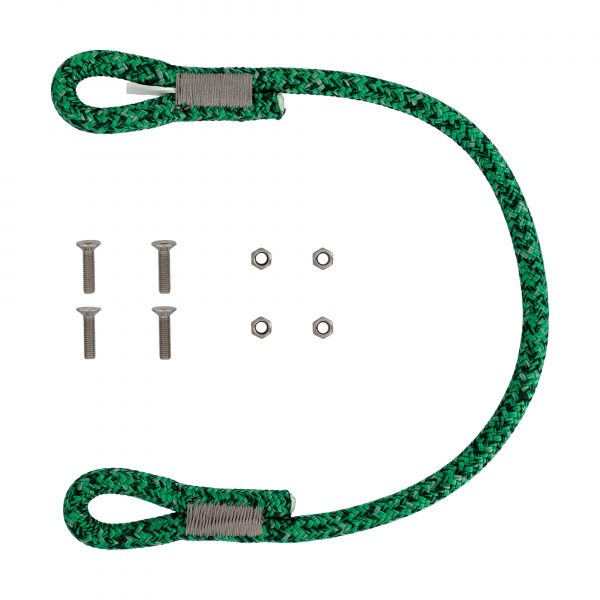 DMM Kinisi Harness Spare Rope Bridge 2 x Eye Dark green