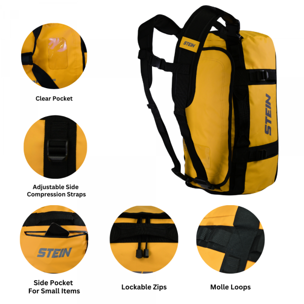 Stein metro yellow backpack