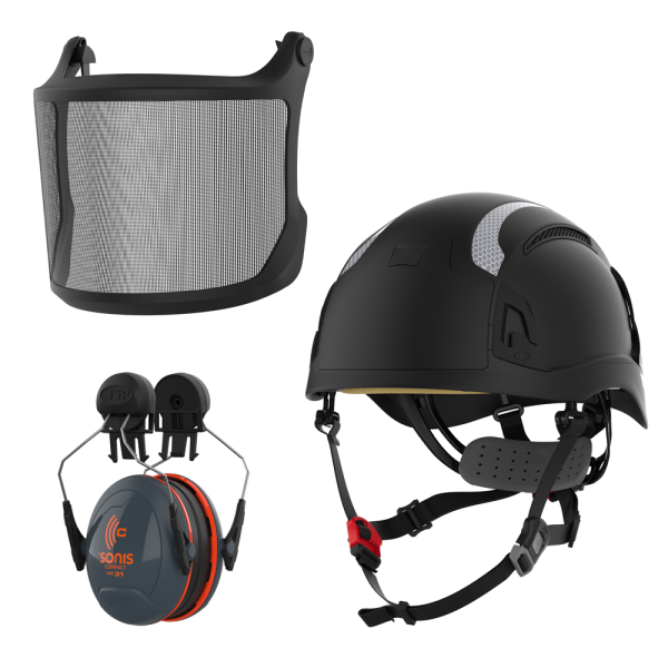 JSP EVO ALTA Dualswitch CR2 Safety Helmet Combo - Image 4