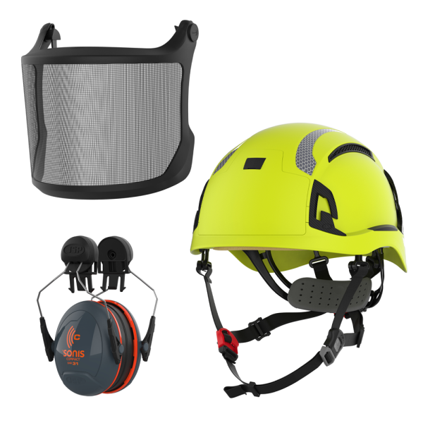 JSP EVO ALTA Dualswitch CR2 Safety Helmet Combo - Image 7