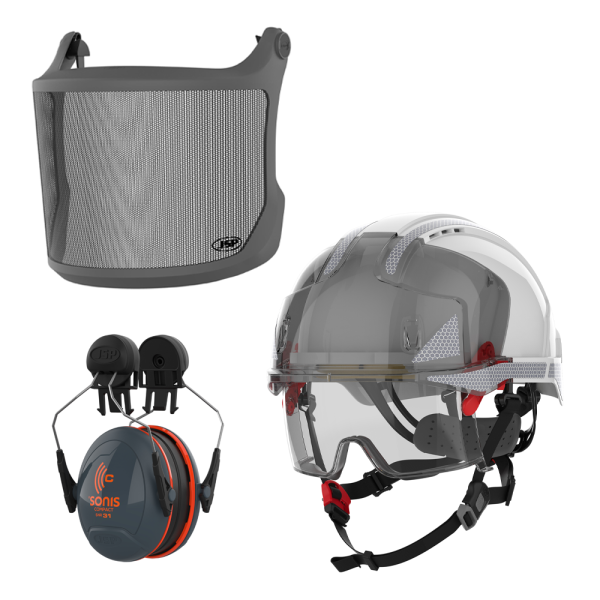 JSP EVO VISTAlens Dualswitch Helmet Combo