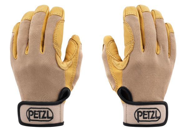 Petzl Cordex Belay Gloves Tan - Image 3