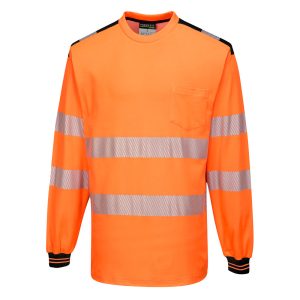 Portwest PW3 Cotton Comfort Long Sleeved T-Shirt