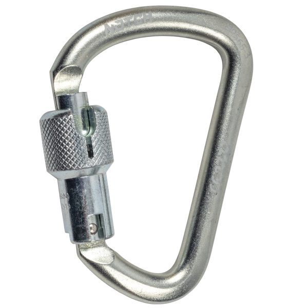 Notch Modified D Steel 3 way Carabiner