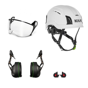 Kask Zenith X PL Pilot Clear Visor Helmet Combination - Chipper Spec