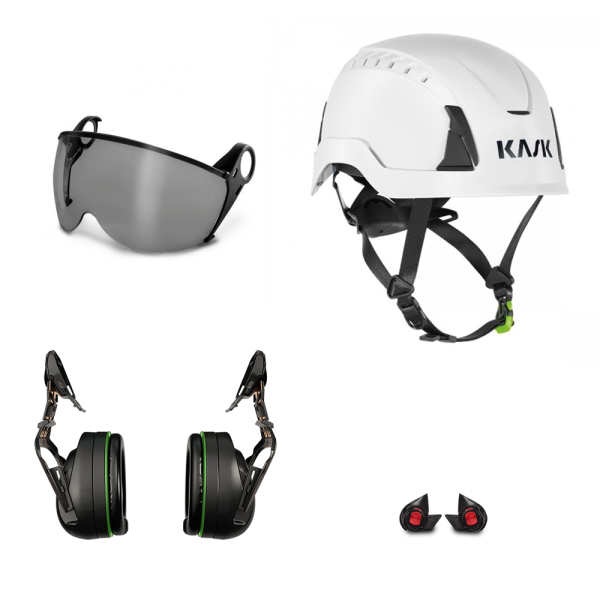 Kask Primero PL Pilot Smoke Visor Helmet Combination - Chipper Spec