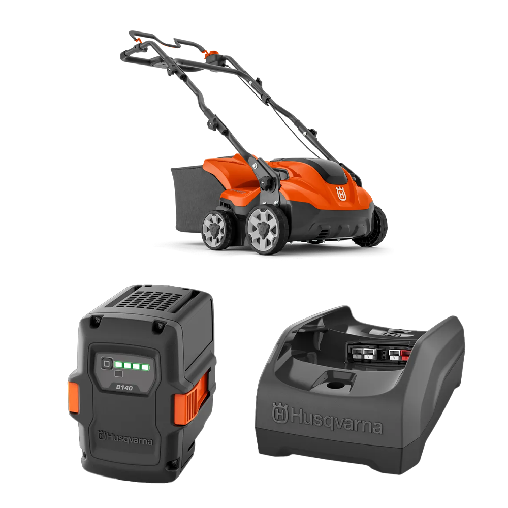 Husqvarna S138i Battery Lawn Scarifier - Image 2