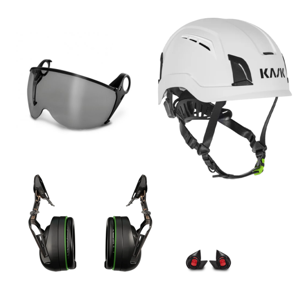 Kask Zenith X PL Pilot Smoke Visor Helmet Combination - Chipper Spec