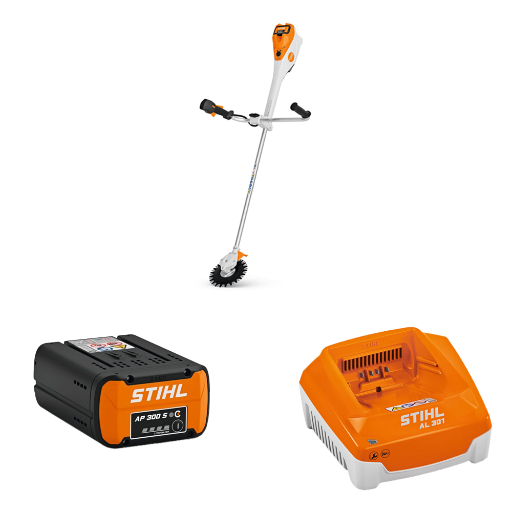 Stihl RGA 140 Battery Strimmer / Brushcutter - Image 2