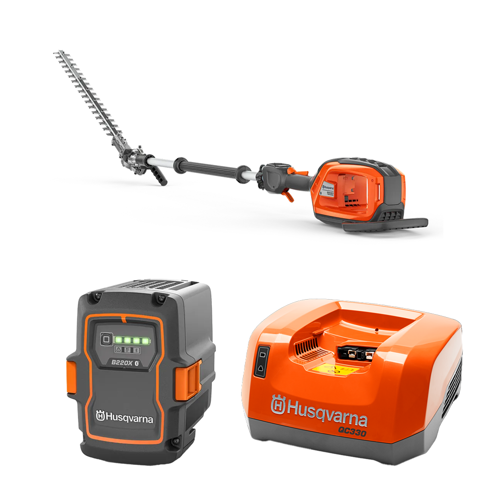 Husqvarna 525iHE3 Battery Long Reach Hedge Trimmer - Image 2