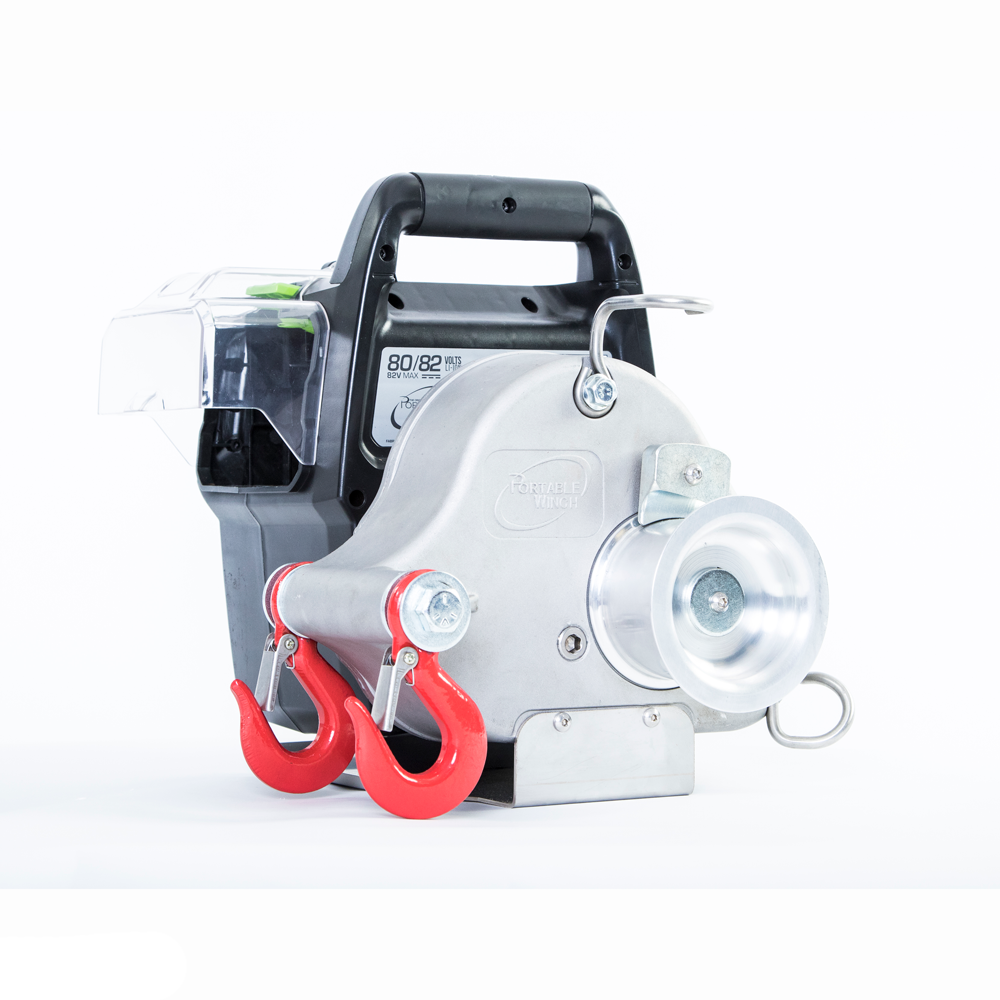 PW-PCW3000-LI-K Portable Winch Petrol Winch Kit - 1000kg Pull Force with Battery & Charger - Image 8