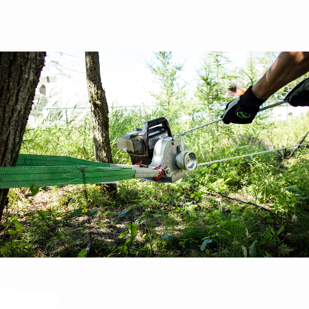 PW-PCW3000-LI-K Portable Winch Petrol Winch Kit - 1000kg Pull Force with Battery & Charger - Image 11