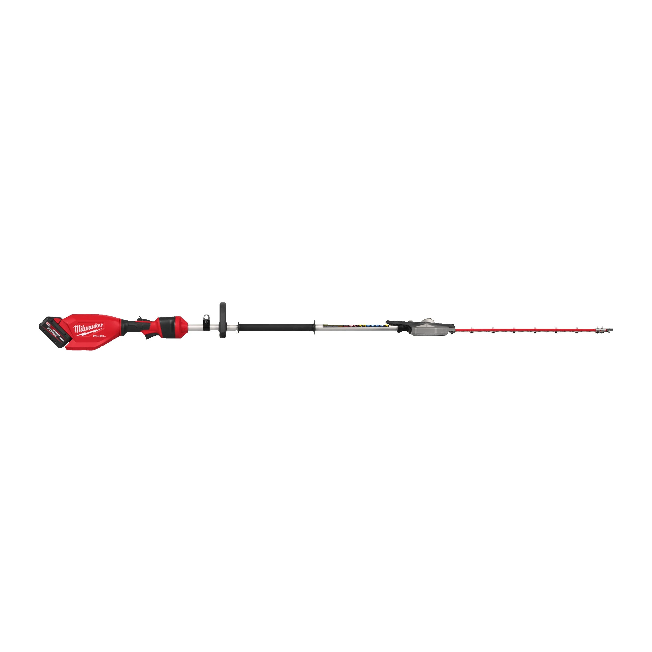Milwaukee M18 FUEL™ extended pole hedge trimmer 216 cm