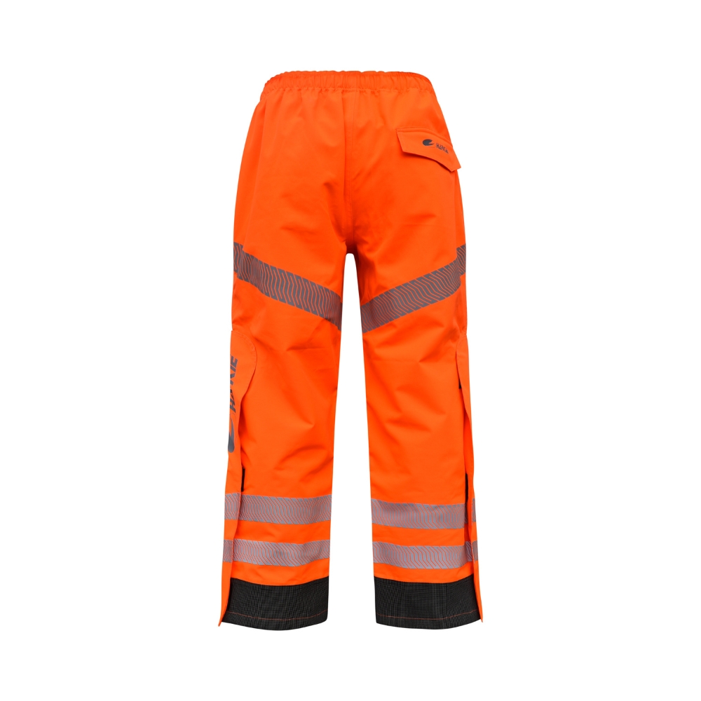 Harkie Defiance Waterproof Trousers - Hi Viz Orange - Image 5