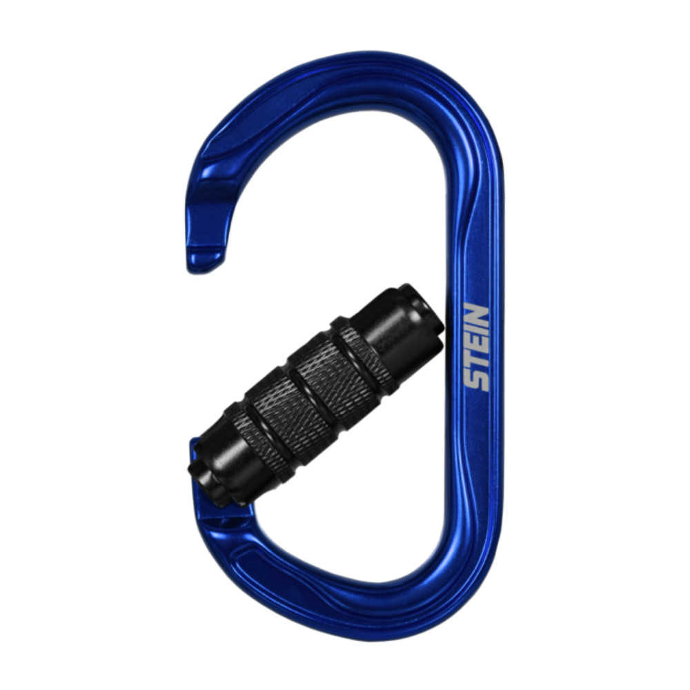 Stein Secura OVAL 3 Way Carabiner - Blue - Image 3