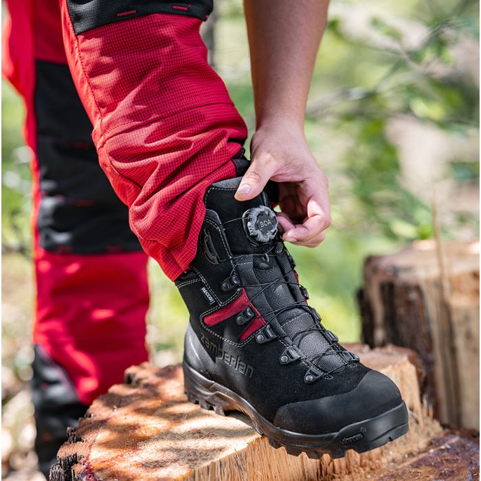 Zamberlan Delimber GTX RR BOA Chainsaw Boots - Black - Honey Brothers