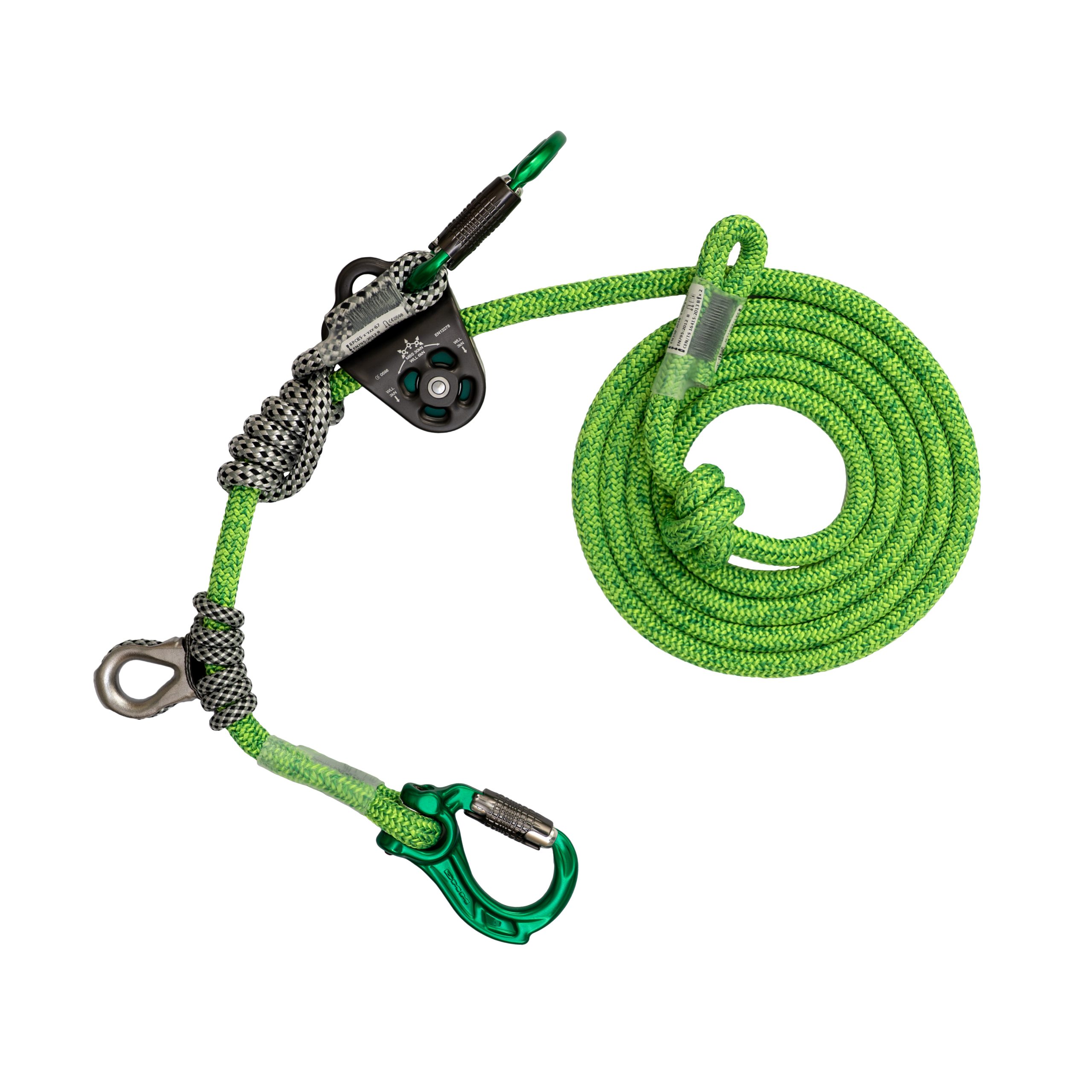 DMM Nomad+ 12.8mm Lanyard Lime Green