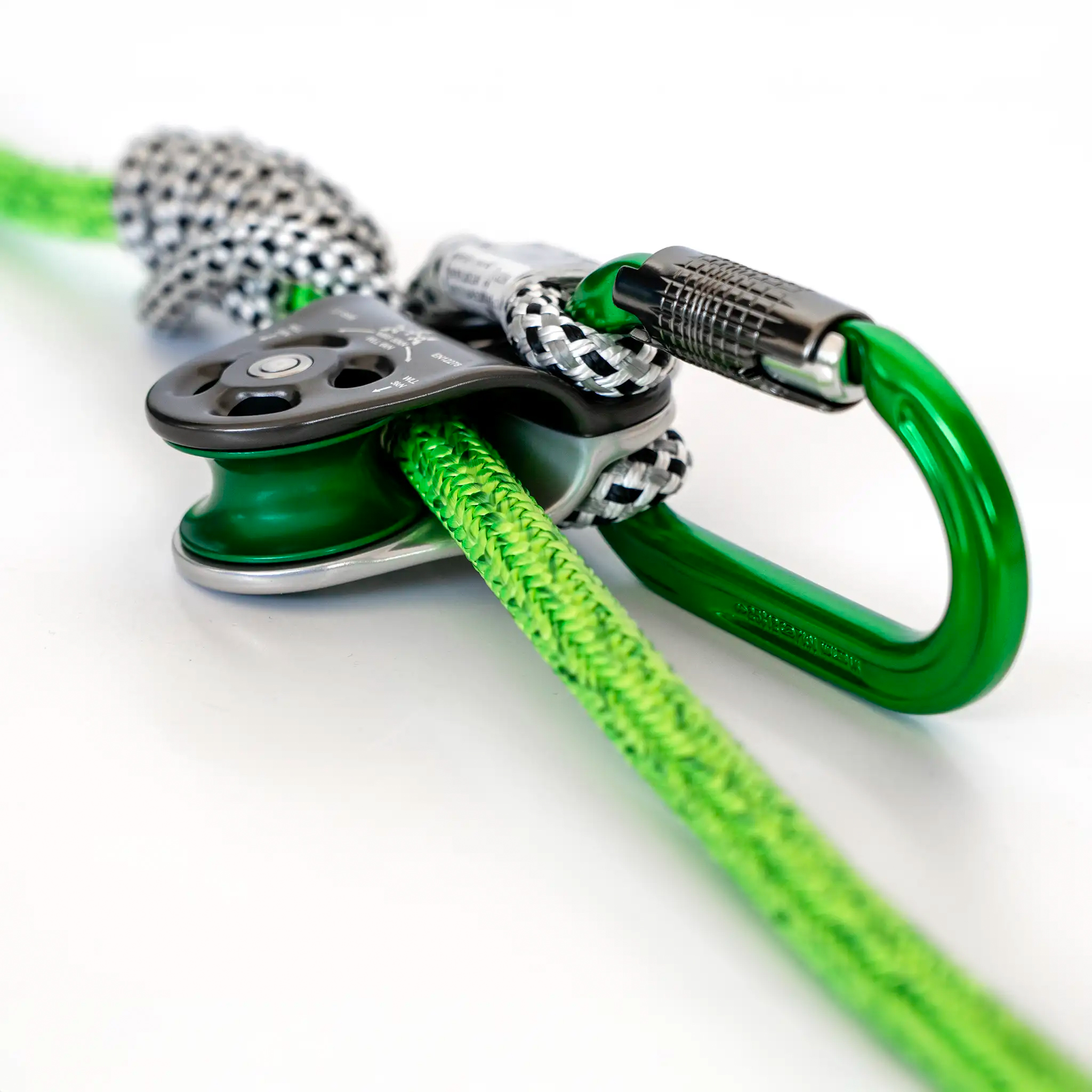 DMM Nomad 12.8mm Lanyard Lime Green - Image 2