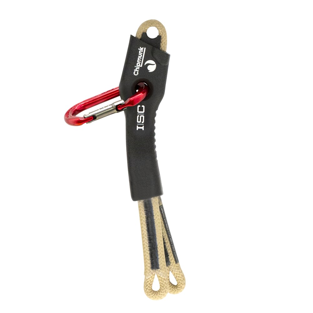 ISC Chipmunk FLEX Tether with Accessory Carabiner
