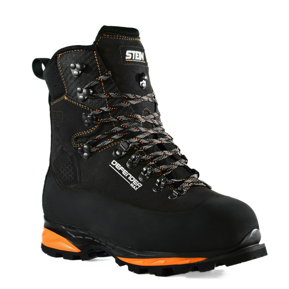 Stein Defender Max V2 Chainsaw Boots - Black - Image 2