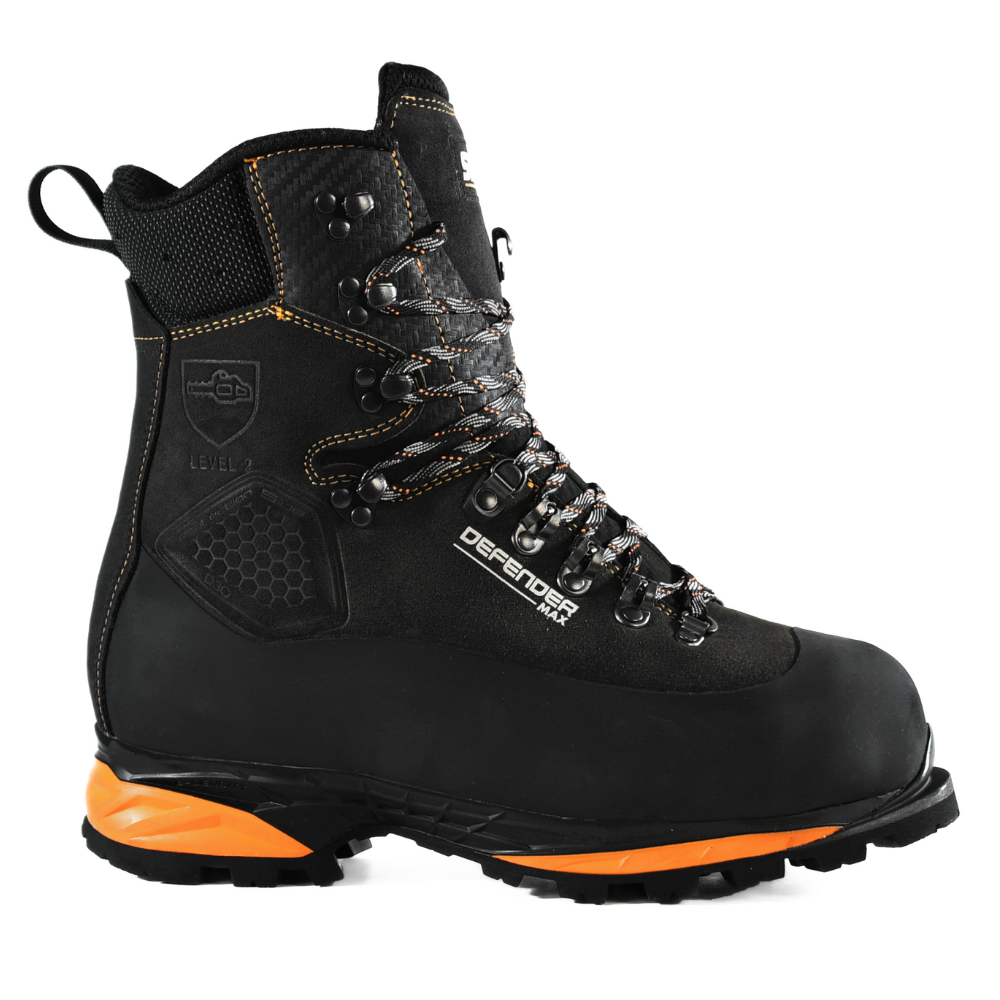 Stein Defender Max V2 Chainsaw Boots - Black